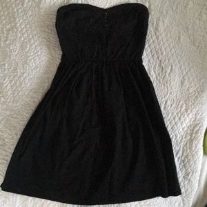 Strapless Little Black Dress